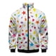 thumbnail image 4 of Chaqueta con estampado geométrico en 3D para hombre, abrigo de manga larga con estampado moderno, ropa de calle, chaquetas deportivas de gran tamaño con cremallera y personalidad, 4 of 4