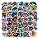thumbnail image 1 of Calcomanía de vinilo impermeable Stickers Creepy Cartoon Eye, 54 unidades, 1 of 2