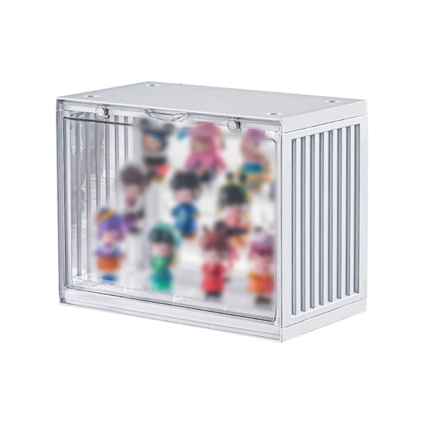 Caja de exhibición para coleccionables: ideal para figuras de acción, muñecas, cosméticos y más
