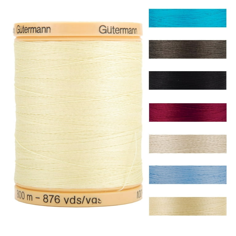 Gutermann Natural Cotton Thread 110yd Oatmeal Brown