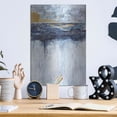 thumbnail image 6 of Luxe Metal Art 'The Edge' by Kamdon Kreations, Metal Wall Art, 12"x16", 6 of 9