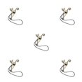 thumbnail image 1 of Destyer Curtain Cat-shaped Tiebacks Magnetic Multifunctional Small Buckle Wide Application Clips Home Office Curtains Ring Qinggu 5Set, 1 of 6