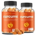 thumbnail image 3 of Gomitas de c&uacute;rcuma para adultos y ni&ntilde;os con extracto de jengibre y pimienta negra | 95 % de curcuminoides | Curcumina natural vegana para el bienesta, 3 of 7