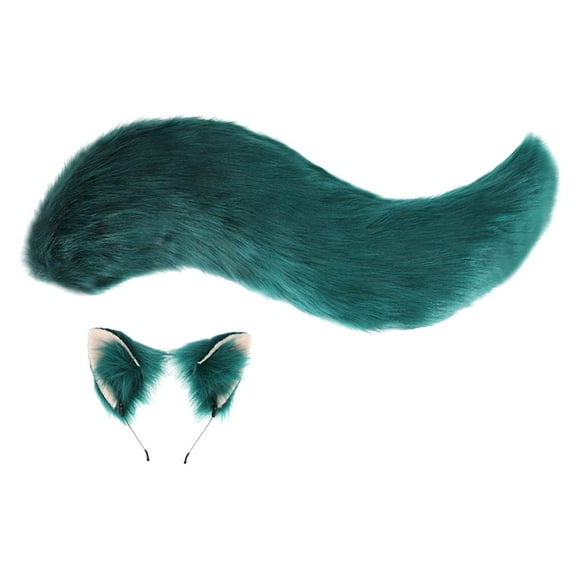 Anime Cat Costume Animal Cosplay Headwear Furry Headband Tail Props Accessories