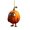 F, variant on Halloween Spooky Ghost Pendants — Bold Ghostly Outlines with Eerie Shadows, Halloween Decorations for Porch Ceilings, Tree Branches & Entryway Displays — great for Trick or Treat Nights