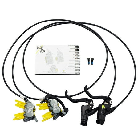 Magura MT7 Pro 4-Piston Post Mount Hydraulic Disc Brake Set (F R) W/O Rotor #MG2630