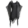 thumbnail image 6 of Women Blouses Summer Tunic Womens Dressy Short Sleeve Shirts Long Sleeve Womens Athletic Top Tops Dressy Casual Long Neck Top V Neck Short Elbow Length T Shirts Women Western Fancy Grey S, 6 of 7