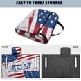 thumbnail image 4 of Uorisanigo Golf US Flag Golf Cart Seat Covers Seat Blanket with 4 Front Pockets, Universal Golf Cart Accessories for EZGO, Club Car and More 2-Seat Carts, Non-Slip & Easy to Clean, 4 of 6