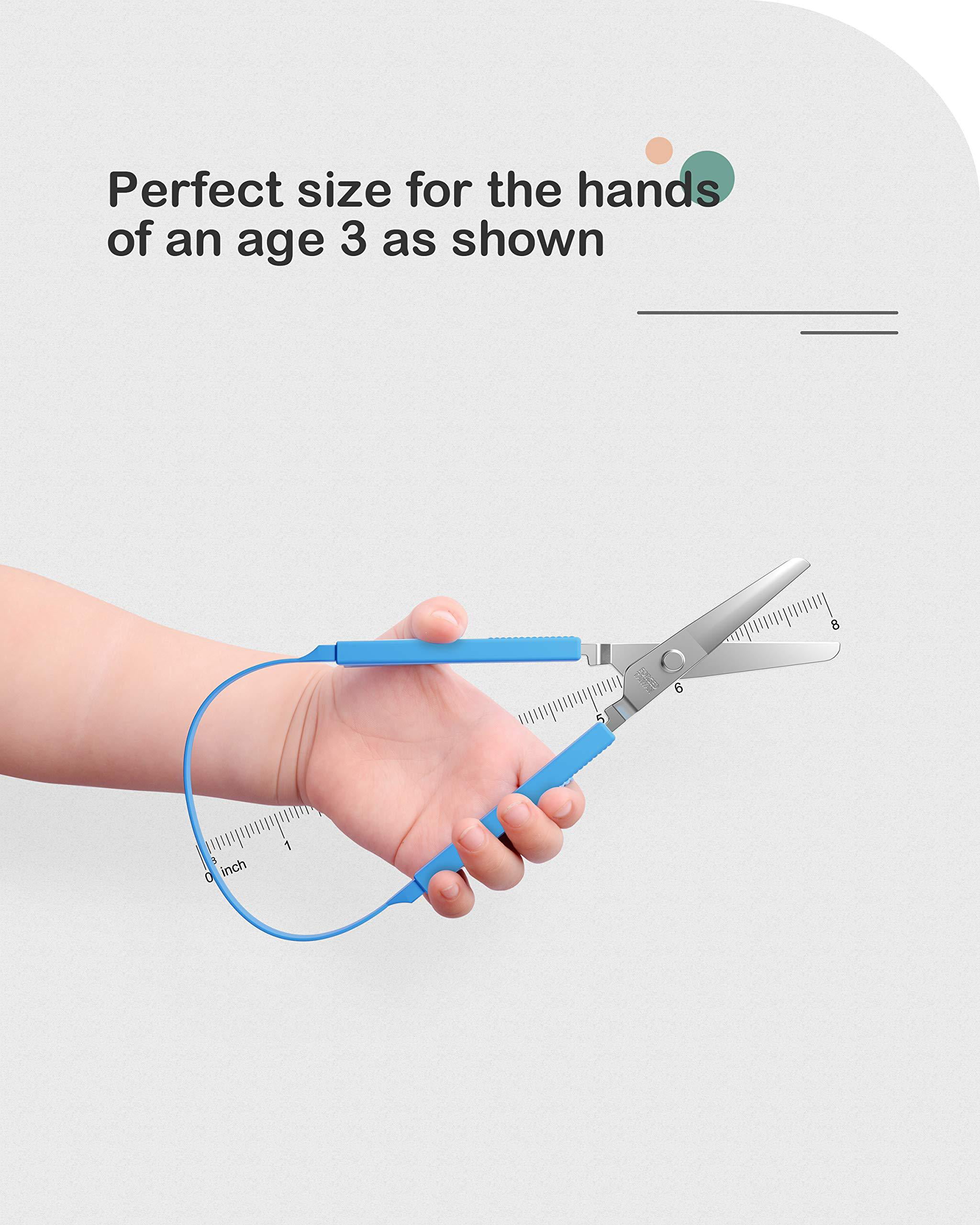 Adaptive scissors - DIY loop scissors with zip tie  Adaptive scissors,  Teaching life skills, Occupational therapy
