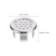 thumbnail image 2 of BESTYASH 24Ud Decorativa Para Agujero De Lavabo En Plástico Plateado Acabado Elegante, 2 of 6