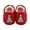 Hot Pink, variant on Unisex Toddler House Shoes Christmas Booties Soft Baby Santa Winter Warm Slippers Snow Boots Crib Shoes Anti-slip House Slippers (Pink,3-6 Months)