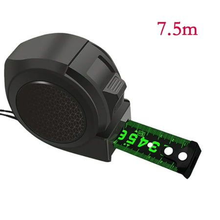 

Cacfwgk RulerFluorescent Steel Tape Measure Dark Night Fluorescent 5/7.5/10m Precision Measuring Tape Measuring Tape Measure