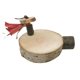 thumbnail image 3 of Percha de madera natural Jinwen para loros perchas para pájaros 11cm-12cm, 3 of 4
