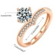thumbnail image 3 of Fiudx Ajustador de Anillo de Moissanita, Elegante Convertidor de Anillos de Tamaño Abierto, Diseño de Cobre de Moda, Estilo Clásico y Romántico, Regalo de Boda para Fiestas, Accesorio de Joyería para, 3 of 6