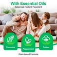 thumbnail image 3 of Mouse Repellent Pouches - 10 Pack Peppermint Granules for Mouse & Rat Deterrent Indoors & Outdoors, 3 of 4