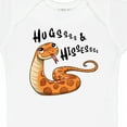 thumbnail image 4 of Inktastic Hugs and Hisses Cute Snake for Valentines Day Boys or Girls Baby Bodysuit, 4 of 5