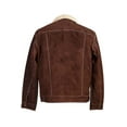 thumbnail image 2 of Scully 113-86-XL Mens Leather Boar Suede Jean Jacket, Chocolate - Extra Large, 2 of 2