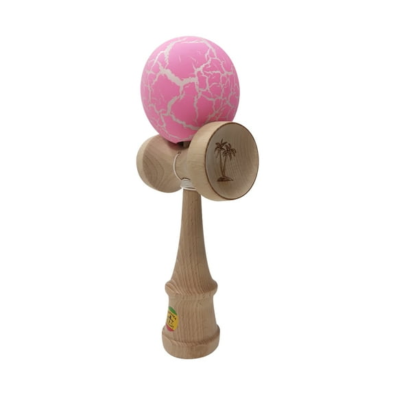 Bahama Kendama Grand Bahama Kendama - Pink and White Crackle