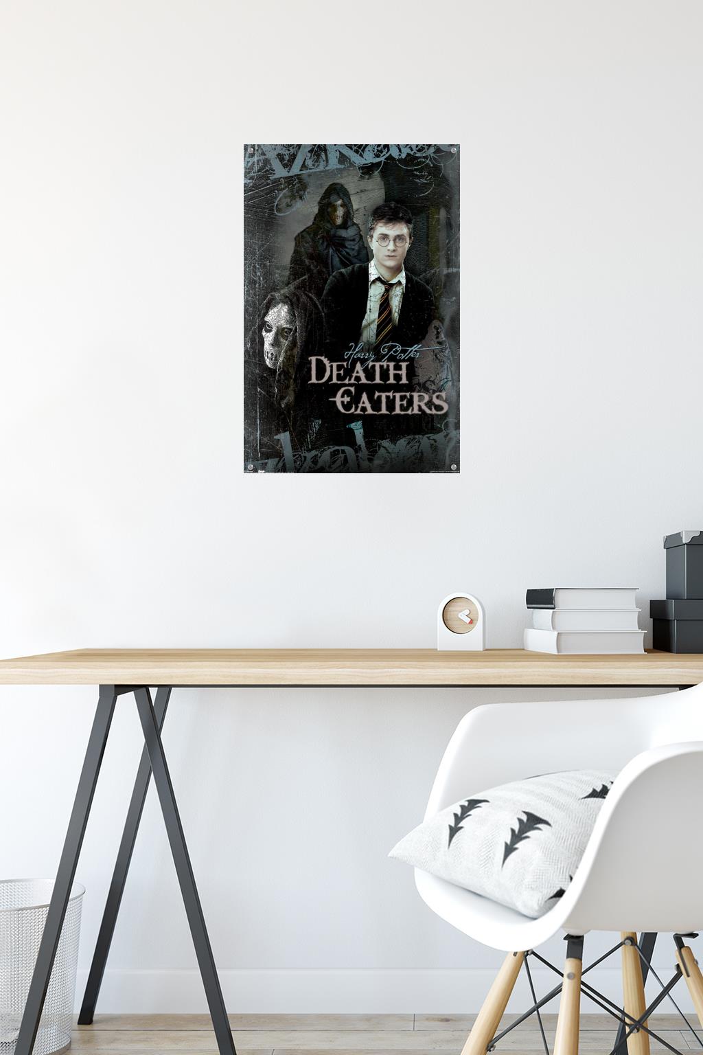 Harry Potter and the Order of the Phoenix - Death Eaters Wall Poster with Push Pins, 14.725" x 22.375"
