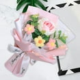 thumbnail image 3 of Ramo de Flores de ganchillo Sunnimix Ramo Tejido decorativo de verano versátil para Regalo de aniversario Día de San Valentín Centros de mesa, 3 of 8