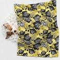 thumbnail image 3 of JUNZAN Waterproof Pet Blanket Dog Blankets, Orchids Flowers Pattern Printing Super Soft Warm,Urine Proof Washable Pet Blanket, 3 of 5