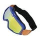 thumbnail image 1 of 1 Set de Gafas de Motocicleta Universales, Gafas de Sol Dimmables, Protección UV, Negro Azul, TPU PC, 1 of 6