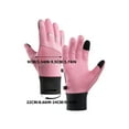 thumbnail image 3 of Xihbxyly Guantes de Ciclismo de Invierno, Acolchados y Resistentes Al Viento, Compatibles con Pantallas Táctiles, Palma Antideslizante, Ajuste Cómodo, para Deportes Al Aire Libre, Pesca, Esquí, Muñec, 3 of 3