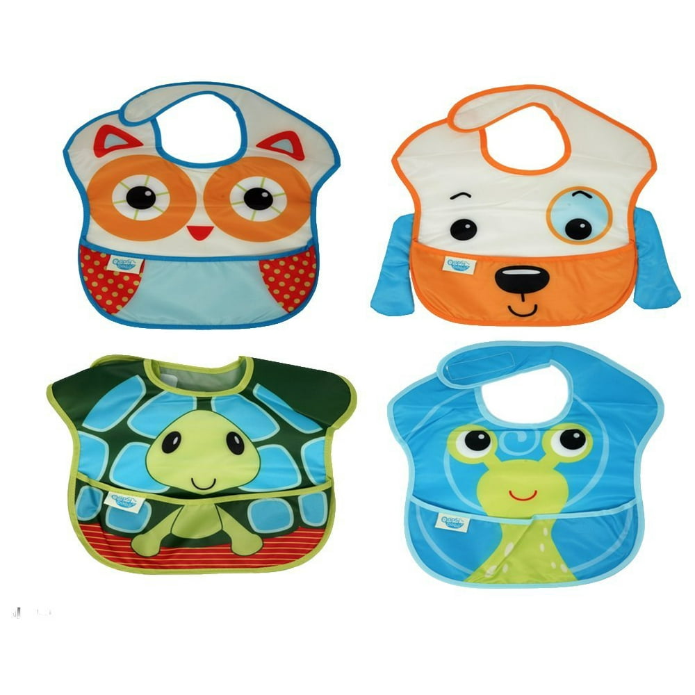 Waterproof Baby Bibs, Oopsie Baby, 4 Pack