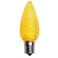 thumbnail image 1 of Queens of Christmas C9-DIM-RETRO-GO C9-DIM-RETRO-GO - C9 Dimmable Faceted  Gold LED Retrofit Lamp with 5 internal LEDs and an E17 Base, 1 of 1