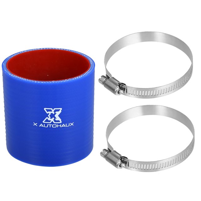 2.76" ID 2.99" Longitud Recto Silicona Rojouctor Manguera Azul para Coche