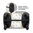 thumbnail image 4 of Xecao Cartoon House print Elastic Luggage Cover, with double-sided print , is perfect for travel, business, and daily use, 4 of 9