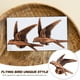 thumbnail image 3 of 2 tiradores decorativos para puertas de gabinete, tiradores de puertas interiores con diseño de pájaro y tiradores para cajones., 3 of 8