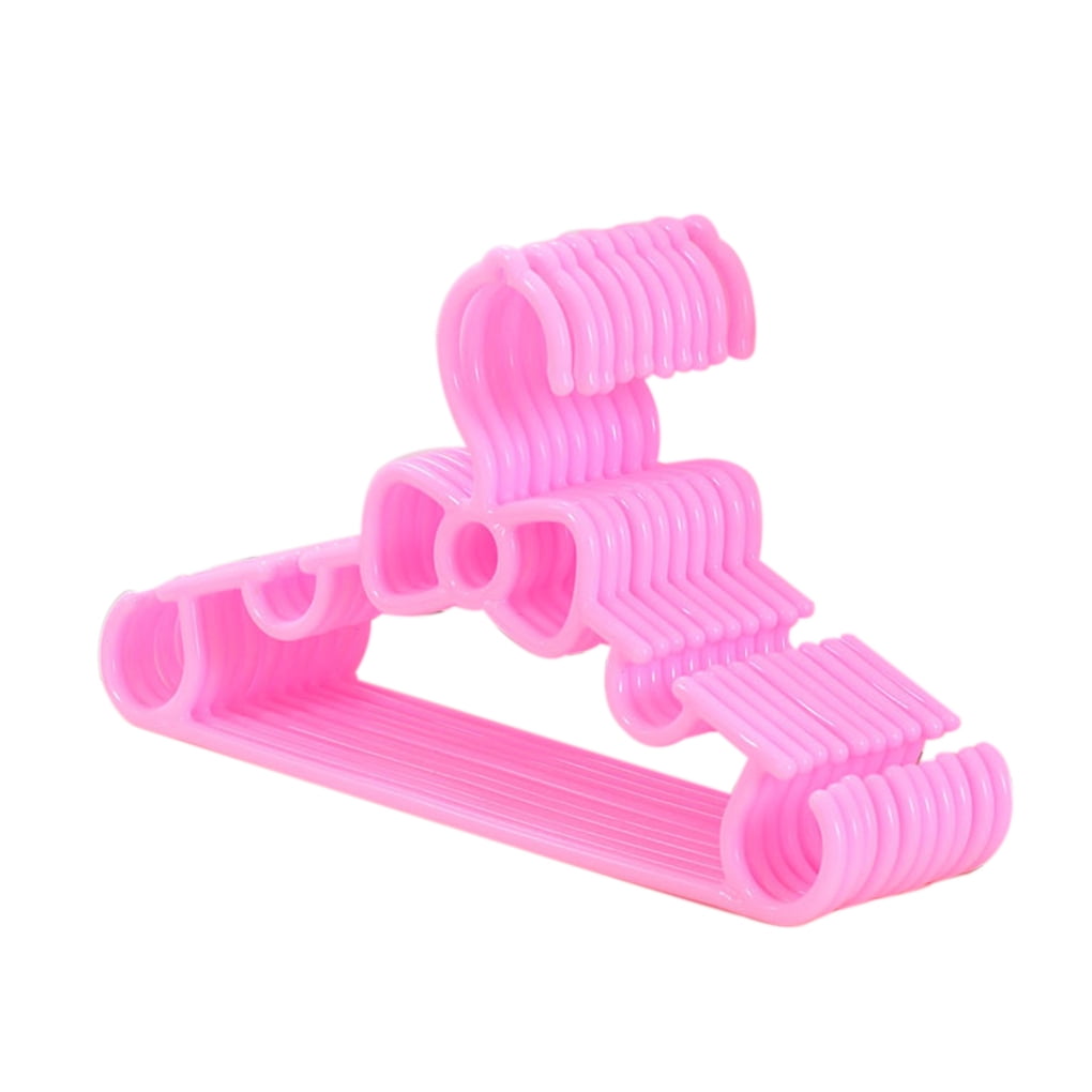 5Pcs/set Baby Clothes Plastic Hangers Long Lasting Clothes Hangers Set