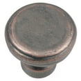 thumbnail image 1 of Strategic Brands 84365 Large Button Knob - Riverstone - Antique Copper, 1 of 1