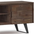 thumbnail image 4 of Simpli Home Lowry 63" Solid Wood Modern TV Stand in Rustic Aged Brown, 4 of 9