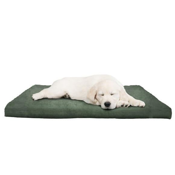 PETMAKER 80-PET4008 3&quot; Foam Pet Bed 35 x 44, Forest Tan, Large