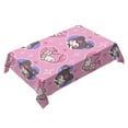 thumbnail image 5 of Tablecloth for Kurome Sanrio Cute Funny Washable Square Cotton Softfor Kitchen & Table Linens 55×70.9 in, 5 of 5