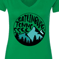 thumbnail image 4 of Inktastic Gatlinburg, Tennessee Mountains Women's V-Neck T-Shirt, 4 of 5