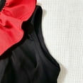 thumbnail image 5 of Y-Sunset Girls Halloween Dress,Sleeveless Heart Argyle Dress, Soft Breathable Kids Halloween Party Outfit, For Carnival Birthday Photo Daily Play(Black/1-2 Years), 5 of 9
