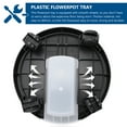 thumbnail image 3 of OATIPHO Rolling Plant Stand with 360 Degree Casters Black Plastic Plant Pot Tray, 3 of 7