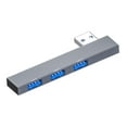 thumbnail image 1 of Xuanheng USB 3.0 Hub Compact 3 Ports Portable USB Adapter for PC Flash Drive Keyboard USB3.0 USB2.0 USB2.0, 1 of 8