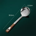 thumbnail image 2 of Frying Basket Stainless Steel Large Frying Filter Spoon Sieve Kitchen Supplies Frying Spoon, 2 of 4