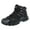 Black, variant on Ankle Boots for Women Men Lightweight Slip On Sneakers Ankle Strap Water-proof Hiking Booties