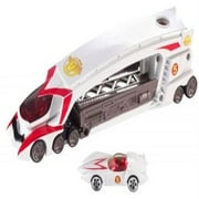 Hot Wheels Speed Racer Launching Big Rig with Mach 5