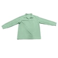 thumbnail image 6 of XUANTAOO Polo T Shirts for Men Long Sleeve Crew Neck Waffle Shirt Loose Fit Green T Shirt Men, 6 of 7