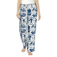 thumbnail image 2 of Lsque Skiing Enthusiast Print Women's Pajama Pants, Lounge Pant - Comfortable Home Wear,Elastic Waistband, Stylish Design-XX-Large, 2 of 9