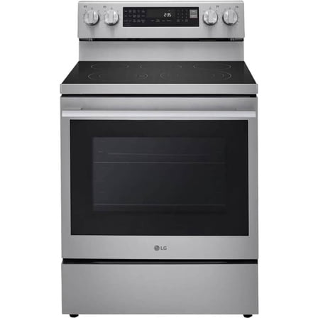 LG 6.3 Cu. Ft. Stainless Freestanding Smart Electric Range