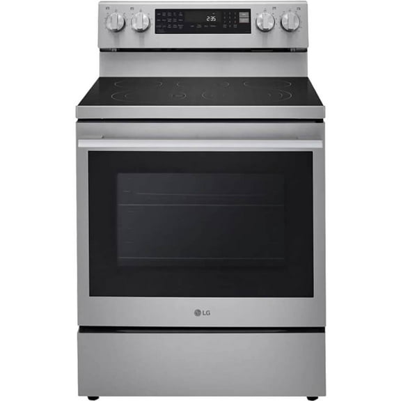 LG 6.3 Cu. Ft. Stainless Freestanding Smart Electric Range