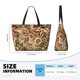 thumbnail image 4 of Fotbe Animal Leopard Bolsa de Viaje para Playa - Resistente al Agua, Bolsa Tote de Gran Capacidad y Ligera con 7 Bolsillos para Mujeres y Hombres, 4 of 7