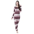 thumbnail image 5 of Richie House Women's Soft and Warm Fleece Jumpsuit RHW2787, 5 of 5